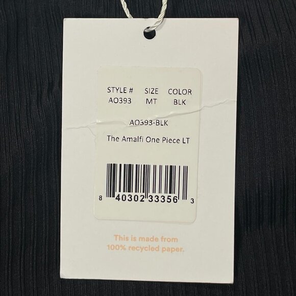 Andie Black Women's One Piece Swimsuit - Picture 10 of 13